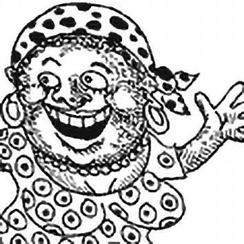 Picture of the Caribbean Death Goddess Maman Brigitte from our Caribbean mythology image library. Illustration by Chas Saunders.