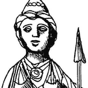 A picture showing the legend of BRIGIT taken from our Celtic mythology archives. Illustration by Chas Saunders. Read the story below or search the index for more Celtic Gods, Celtic Goddesses, heroes, demons and monsters!