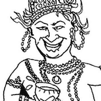 Picture of the Indian Supreme God Indra from our Indian mythology image library. Illustration by Chas Saunders.