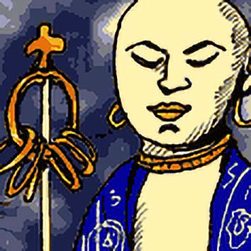 A picture showing the legend of JIZO taken from our Japanese mythology archives. Illustration by Chas Saunders. Read the story below or search the index for more Japanese Gods, Japanese Goddesses, heroes, demons and monsters!