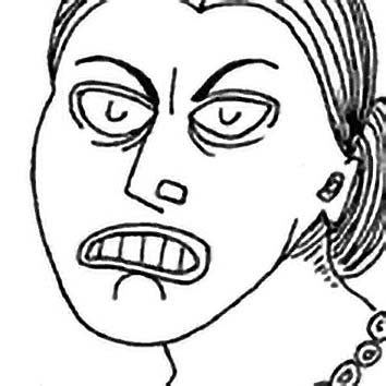 Picture of ANGRBODA from our Norse mythology image library. Illustration by Chas Saunders. Read the full story here.