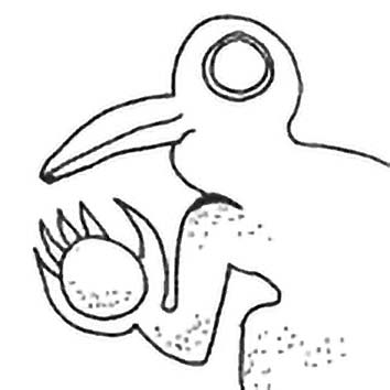 Picture of the Oceanic Tutelary God Tangata-manu from our Oceanic mythology image library. Illustration by Chas Saunders.
