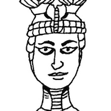 Picture of the Egyptian War God Anhur from our Egyptian mythology image library. Illustration by Chas Saunders.