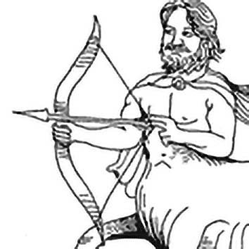 Picture of the Greek Healer God Chiron from our Greek mythology image library. Illustration by Chas Saunders.