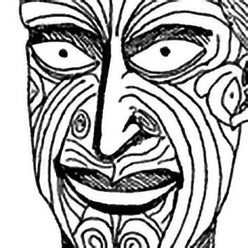 Picture of the Maori Trickster God Maui from our Maori mythology image library. Illustration by Chas Saunders.