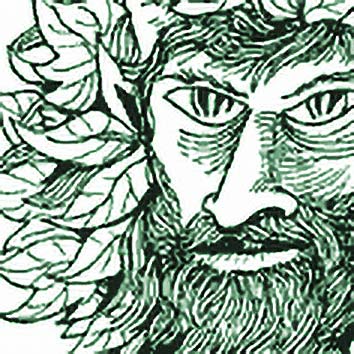 Picture of the Roman Nature God Silvanus from our Roman mythology image library. Illustration by Chas Saunders.