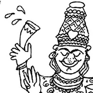 Picture of the Hindu Alcohol God Soma from our Hindu mythology image library. Illustration by Chas Saunders.